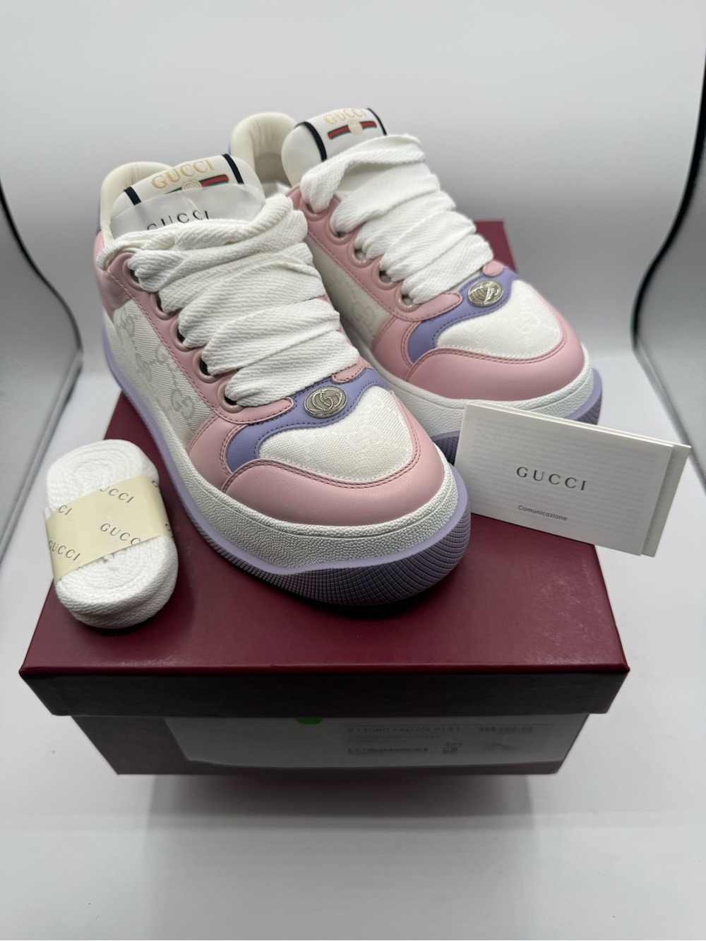 Gucci Screener GG low-top sneakers Full inclusion 🔥🔥